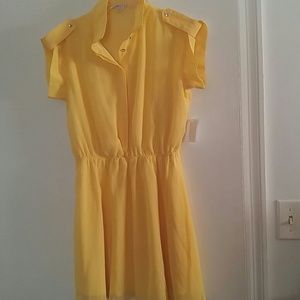 Charlotte Russe yellow dress